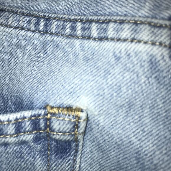 Everlane 90s Cheeky Straight Jean 33 Ankle Straight Vintage Sunbleached Blue ** - Picture 16 of 16